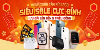 Mừng Tết Tân Sửu - Siêu Sale Cực Đỉnh - Ưu Đãi Lên Đến 5 Triệu Đồng Mừng Tết Tân Sửu - Siêu Sale Cực Đỉnh - Ưu Đãi Lên Đến 5 Triệu Đồng